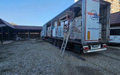 24.000 kg enviados desde Madrid y Pamplona a NOVOYAVORIVSK (Ucrania)