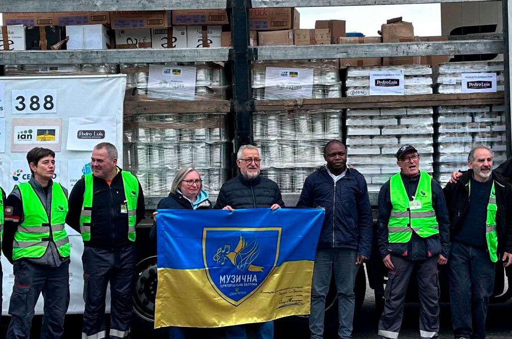 21.000Kg de ayuda humanitaria a Ucrania