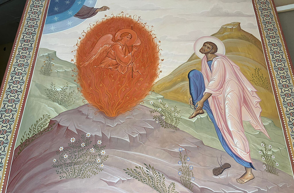 Andrei y el panel de La Creación